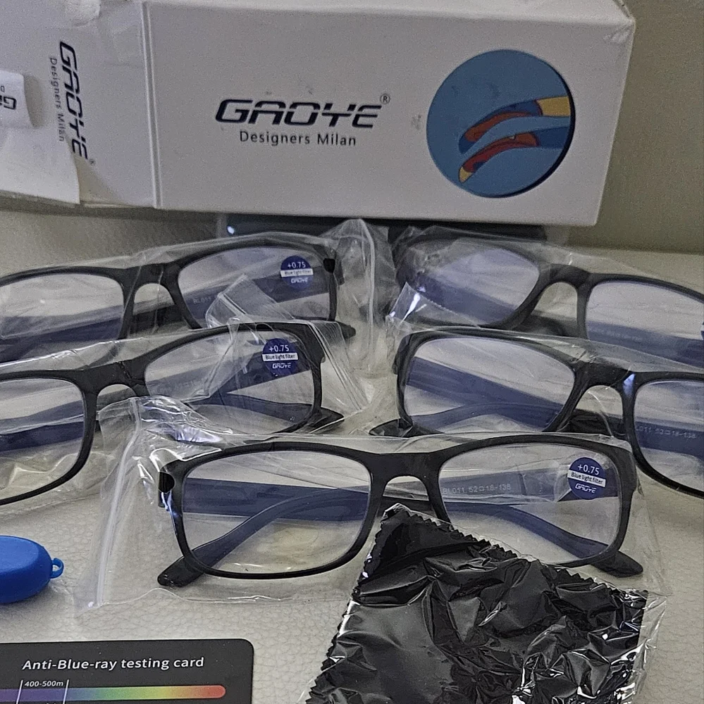 Gaoye 5-Pcs Anti-Ray- Glasses